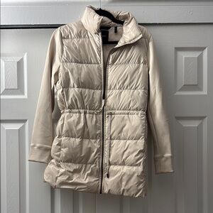 Theory Women's Beige Puffer Jacket
